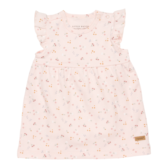 Bild von Kleid sleeveless ruffles Little Pink Flowers - 86