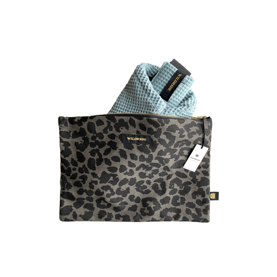 Bild von Wildride Grey Leopard Tasche