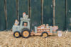 Bild von Traktor mit Anhänger Little Farm FSC