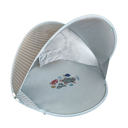 Bild von Little Dutch Strand Zelt Fresh Grüns