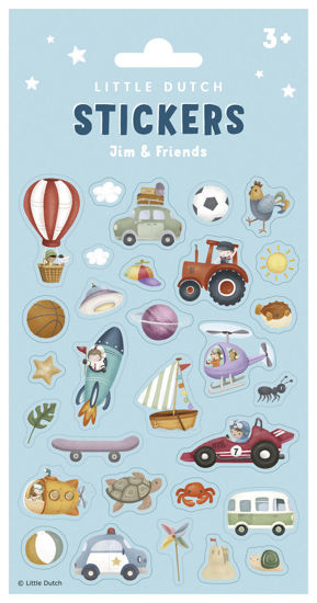 Bild von Stickerset Jim & Friends