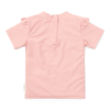 Bild von Schwimm T-Shirt kurzärmligruffles Seahorse Pink -  62/68