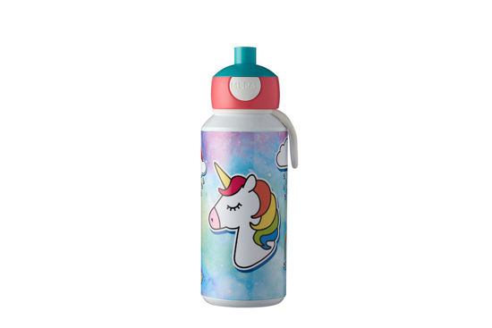 Bild von trinkflasche pop-up campus 400 ml - einhorn