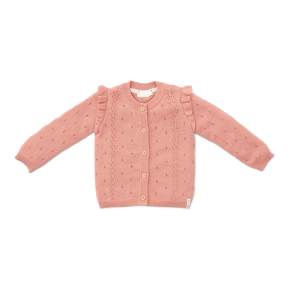 Bild von Knitted cardigan Rose Pink - 80