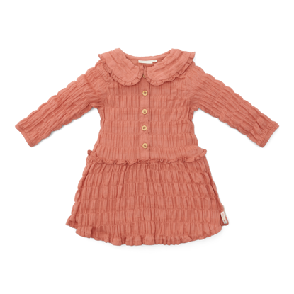 Bild von Dress long sleeves Rose Pink - 74