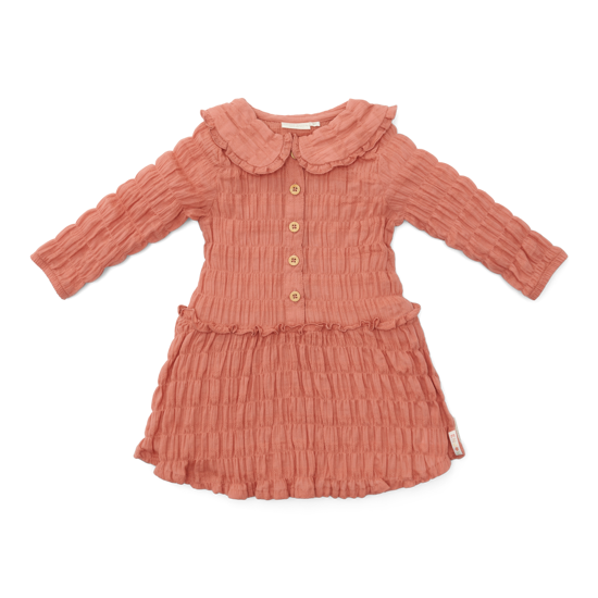 Bild von Dress long sleeves Rose Pink - 104