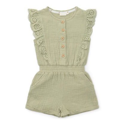 Bild von Sleeveless jumpsuit Grass Green - 98