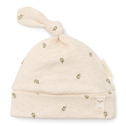 Bild von Mütze mit Knopf Green Leaves - Size 1 - 0-3 M