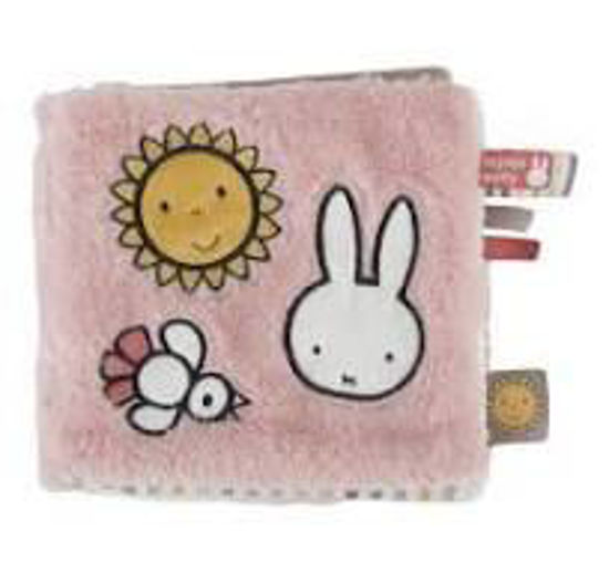 Bild von Miffy Stoffbuch mit Aktivitäten Fluffy pink