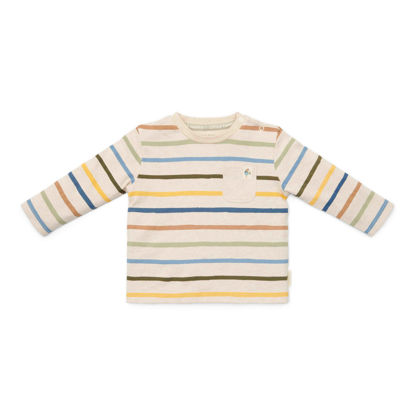 Bild von Pullover langärmlig Multi stripe - 80