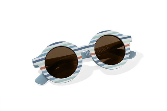 Bild von Kinder Sonnenbrille Rund Stripes