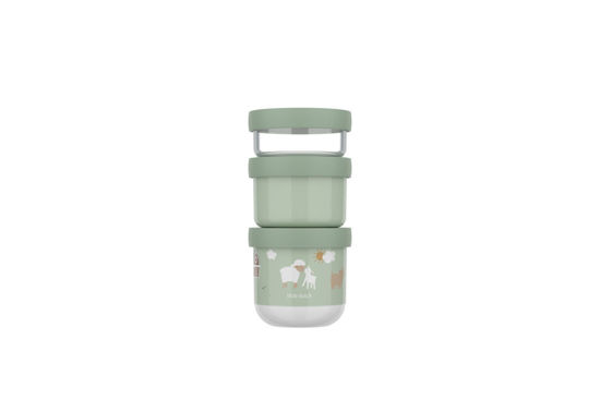 Bild von Snackbox Stapelbar Mio 3-Teilig - Little Farm