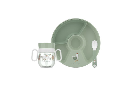 Bild von Set Babygeschirr Mio 3-teilig Little Farm