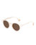 Bild von KIDS Oval Sunglasses-Gelato Summer-Vanilla Brownie