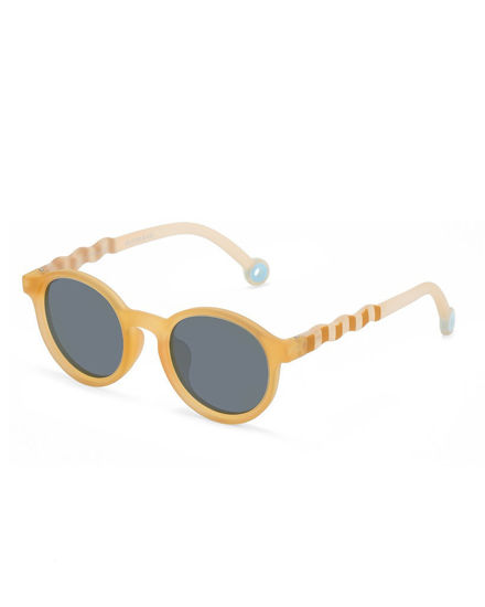 Bild von KIDS Oval Sunglasses-Seaside Stripes-Vacation Yellow
