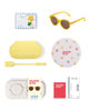Bild von JUNIOR Oval Sunglasses-Citrus Garden-Citrus Yellow