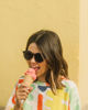 Bild von JUNIOR Oval Sunglasses-Classic Olivio-Squid Black
