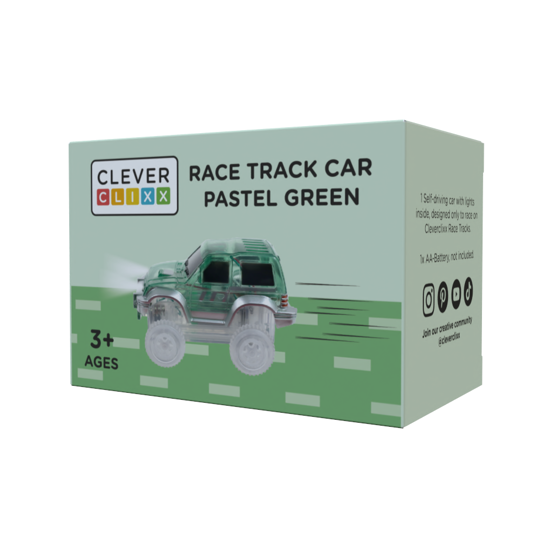 Bild von Race Track Car Grün- Rennbahnauto (blau), 1 Stück