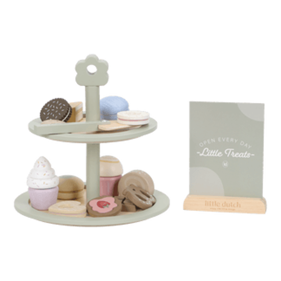 Bild von Etagere mit Gebäck FSC