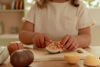 Bild von Holz Obst zum schneiden FSC