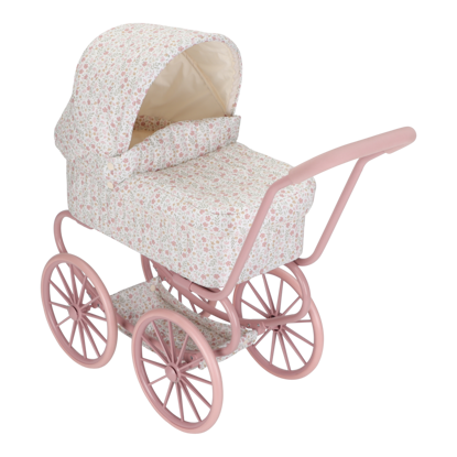 Bild von Puppenwagen aus Metall vintage