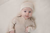 Bild von T-shirt langärmlig Soft Beige Stripe - 62
