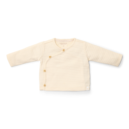 Bild von T-shirt wrap long sleeves Creme - 56