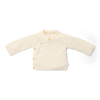 Bild von Wickel Cardigan gestrickt Off White - 56
