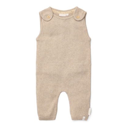Bild von Knitted Strampler Soft Beige Melee - 74
