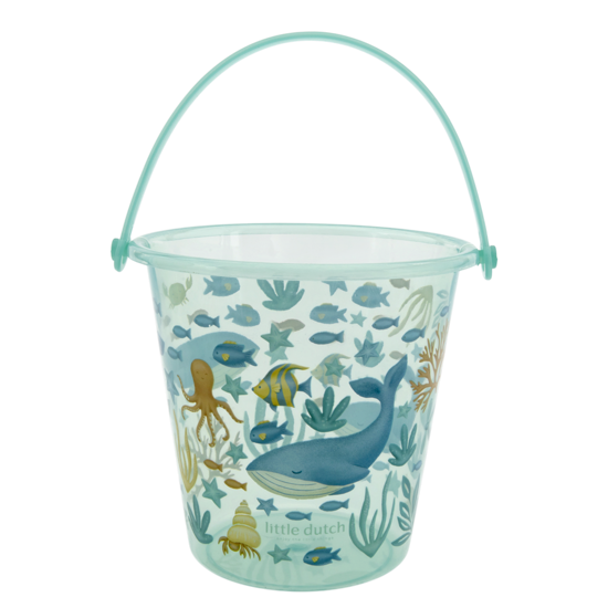 Bild von Little Dutch Ocean World Shell Bucket 19cm