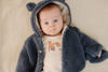Bild von Teddy cardigan Stone Blue - 74