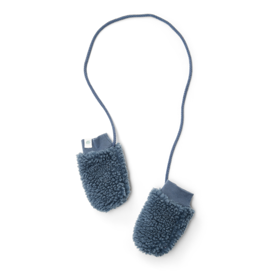 Bild von Teddy mittens Stone Blue - 3-6 months