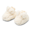 Bild von Teddy booties Off White - 3-9 months