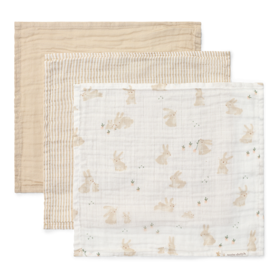 Bild von Mundtücher Set - Baby Bunny