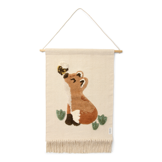 Bild von Wandteppich Fuchs - Forest Friends