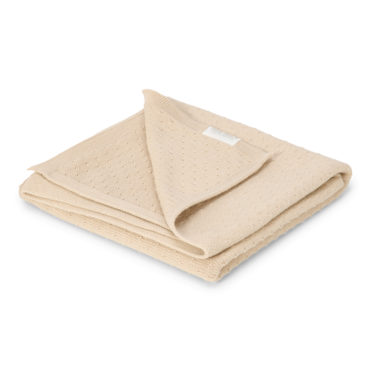 Bild von Kinderbettdecke gestrickt - Pure Soft Beige