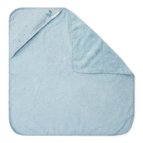 Bild von Kaputzenhandtuch - Pure Denim Blue - 100x100