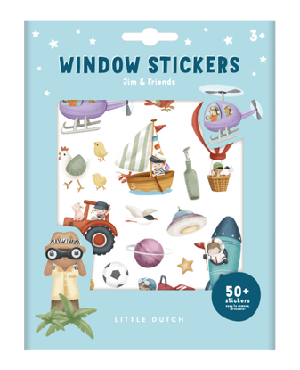 Bild von Fenstersticker Jim&Friends