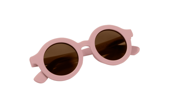 Bild von Kinder Sonnenbrille rund hellpink