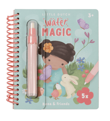 Bild von Wassermalbuch Rosa&Friends