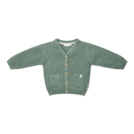 Bild von Knitted cardigan Forest Green - 104