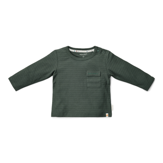 Bild von T-shirt langärmlig Night Green - 104