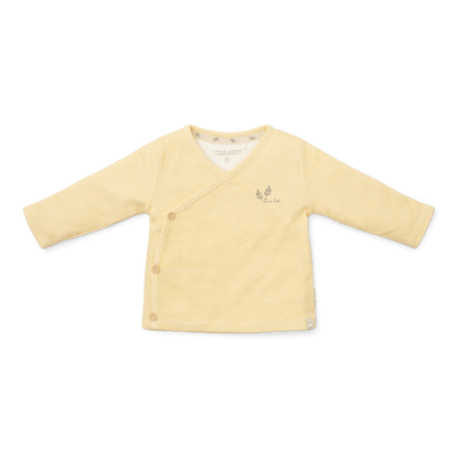 Bild von T-shirt langärmelig wrap Warm Yellow check - 44 (NOOS)