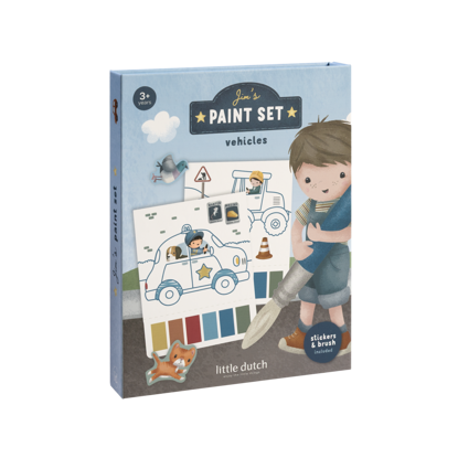 Bild von Wassermalset Jim & Fahrzeuge