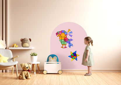 Bild von Cleverclixx Magnetic Wall Sticker 95x75cm | Dream Pink