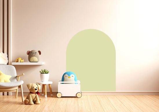 Bild von Cleverclixx Magnetic Wall Sticker 95x75cm | Soft Olive