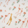 Bild von Spannbettlaken 80x160 - Blooming Safari