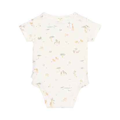 Bild von Newborn NOOS Safari Freunde Strampler kurzarm 68