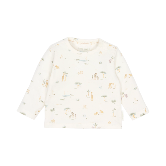 Bild von Newborn NOOS Safari Freunde T-Shirt langarm Little Safari 62