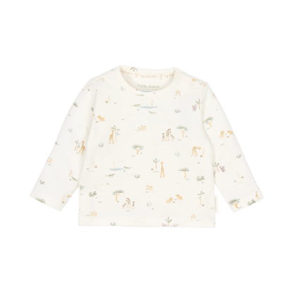 Bild von Newborn NOOS Safari Freunde T-Shirt Langarm Little Safari 74